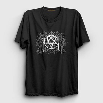 Presmono Decor Him Siyah Unisex T-Shirt