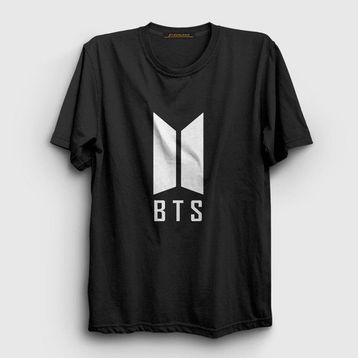 Presmono Doors Bts Siyah Unisex T-Shirt