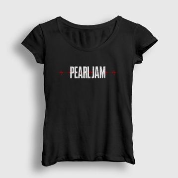 Presmono Ekg Pearl Jam Kadın T-Shirt