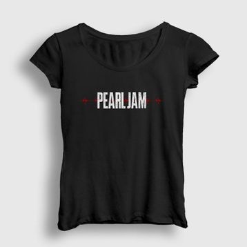 Presmono Ekg Pearl Jam Kadın T-Shirt