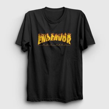 Presmono Endeavor Anime Boku No Hero Academia Kadın T-shirt