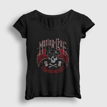 Presmono Fast Mötley Crüe Kadın T-shirt