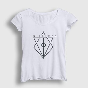 Presmono Fire In Flames Kadın Tshirt