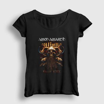 Presmono First Kill Amon Amarth Kadın T-shirt