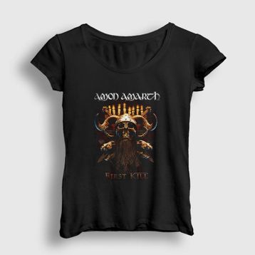 Presmono First Kill Amon Amarth Kadın T-shirt