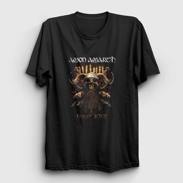 Presmono First Kill Amon Amarth Kadın T-shirt