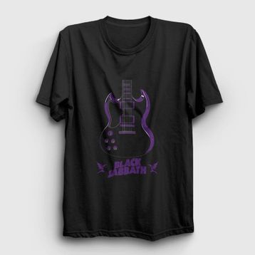 Presmono Guitar Black Sabbath Kadın T-shirt