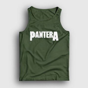 Presmono Haki Logo Pantera Erkek Atlet