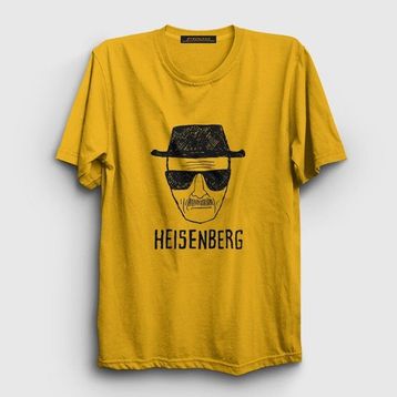Presmono Heisenberg Breaking Bad Sarı T-shirt