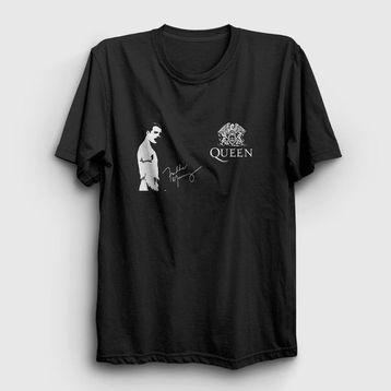 Presmono İmza Queen Freddie Mercury Unisex Çocuk T-Shirt