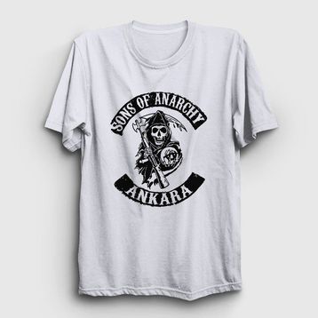 Presmono Kadın Ankara Sons Of Anarchy T-shirt