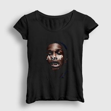 Presmono Kadın Asap Rocky T-shirt