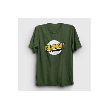 Presmono Kadın Bazinga The Big Bang Theory T-shirt
