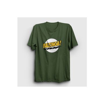 Presmono Kadın Bazinga The Big Bang Theory T-shirt