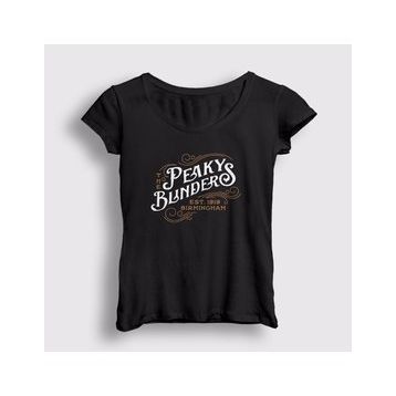Presmono Kadın Birmingham Peaky Blinders T-shirt