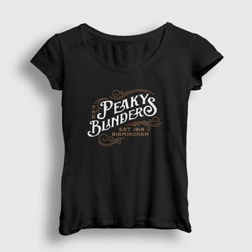 Presmono Kadın Birmingham Peaky Blinders T-shirt