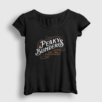 Presmono Kadın Birmingham Peaky Blinders T-shirt