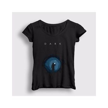 Presmono Kadın Cave Dark T-shirt