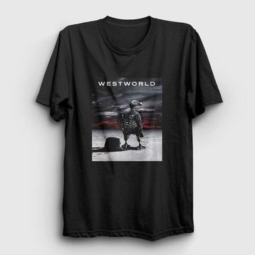 Presmono Kadın Cover Westworld T-shirt