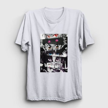 Presmono Kadın Eyes Anime Hunter X Hunter T-shirt