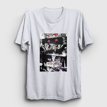 Presmono Kadın Eyes Anime Hunter X Hunter T-shirt