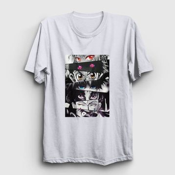 Presmono Kadın Eyes Anime Hunter X Hunter T-shirt