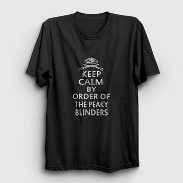 Presmono Kadın Keep Calm Peaky Blinders T-shirt