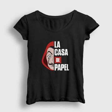 Presmono Kadın La Casa De Papel T-shirt