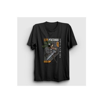 Presmono Kadın Levi Fan Anime Attack On Titan T-shirt