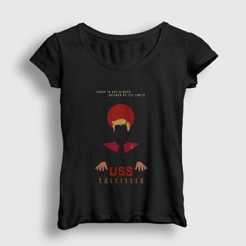 Presmono Kadın Limits Black Mirror T-shirt