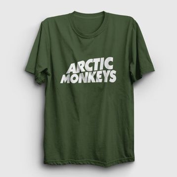 Presmono Kadın Logo Arctic Monkeys T-shirt