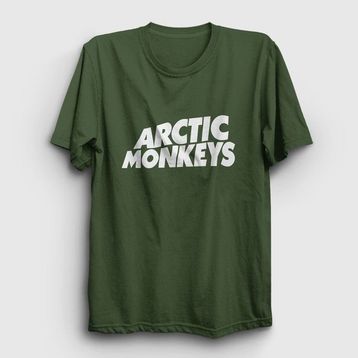 Presmono Kadın Logo Arctic Monkeys T-shirt