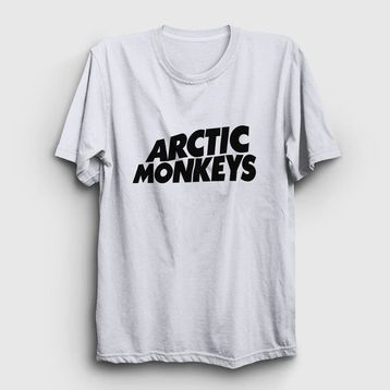 Presmono Kadın Logo Arctic Monkeys T-shirt