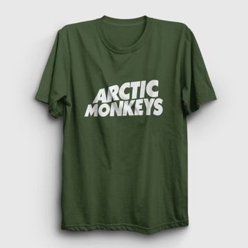 Presmono Kadın Logo Arctic Monkeys T-shirt