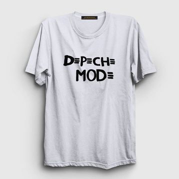 Presmono Kadın Logo Depeche Mode T-shirt