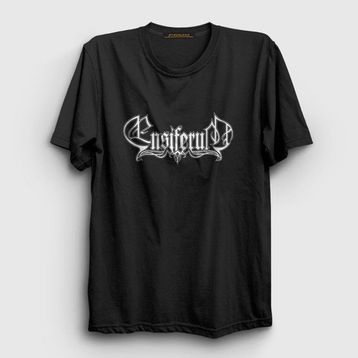 Presmono Kadın Logo Ensiferum T-shirt