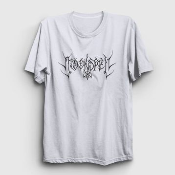 Presmono Kadın Logo Moonspell T-shirt