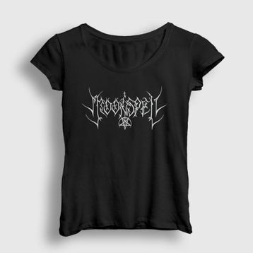 Presmono Kadın Logo Moonspell T-shirt