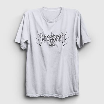 Presmono Kadın Logo Moonspell T-shirt