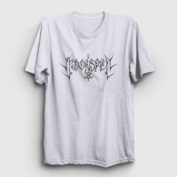 Presmono Kadın Logo Moonspell T-shirt