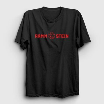 Presmono Kadın Logo Rammstein T-shirt