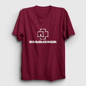 Presmono Kadın Logo Rammstein T-shirt