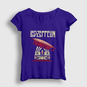 Presmono Kadın Mothership Led Zeppelin T-shirt