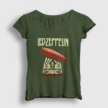 Presmono Kadın Mothership Led Zeppelin T-shirt