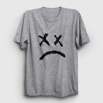 Presmono Kadın Sad Face Lil Peep T-shirt