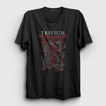 Presmono Kadın Samurai Trivium T-shirt