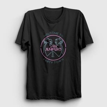 Presmono Kadın San Junipero Black Mirror T-shirt
