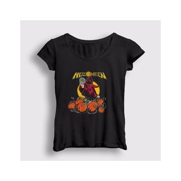 Presmono Kadın Seer Helloween T-shirt