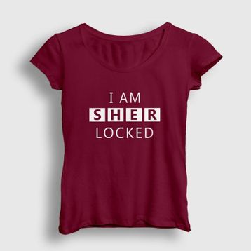 Presmono Kadın Sherlocked Sherlock Holmes T-shirt