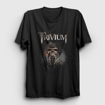 Presmono Kadın Skull Trivium T-shirt